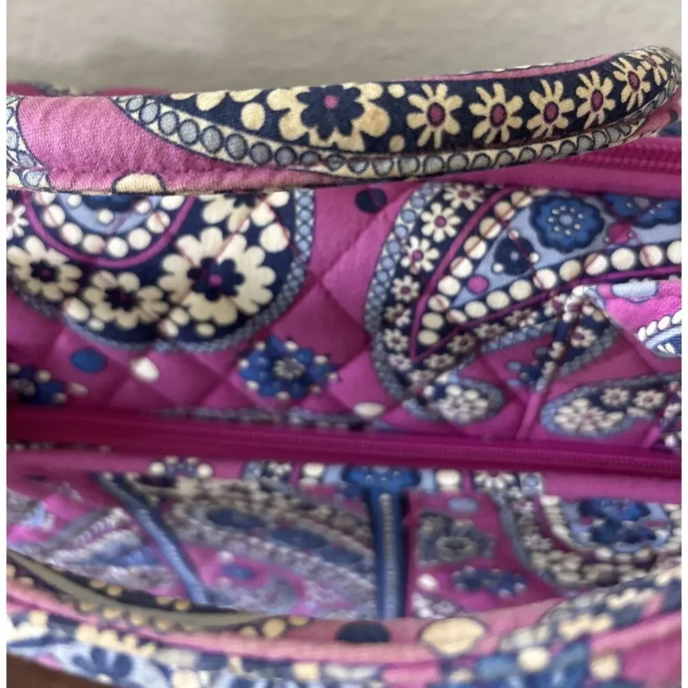 Hard Laptop Case Pink Blue Paisley Vera Bradley Metropolitan Boysenberry Preppy